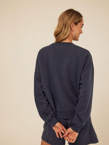 Kaitlyn Mineral Wash Fleece Sweatshirt Womens Outerwear Sweatshirt Threads 4 Thought 