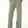 Esmeralda Mineral Wash Cotton Terry Wide Leg Pant Womens Bottoms Sweatpants Threads 4 Thought 