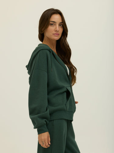 Core Triblend Fleece Zip Sweatshirt