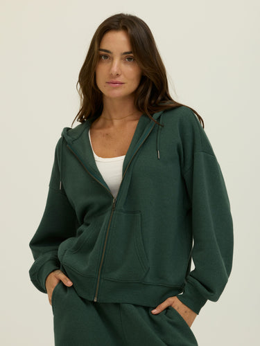 Core Triblend Fleece Zip Sweatshirt