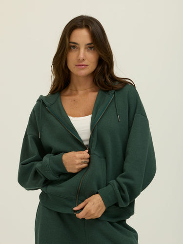Core Triblend Fleece Zip Sweatshirt