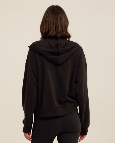 Corissa Triblend Fleece Zip Hoodie Womens Outerwear Sweatshirt Threads 4 Thought 