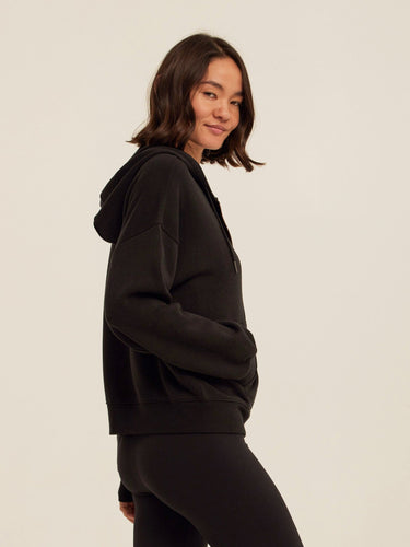 Corissa Triblend Fleece Zip Hoodie Womens Outerwear Sweatshirt Threads 4 Thought 