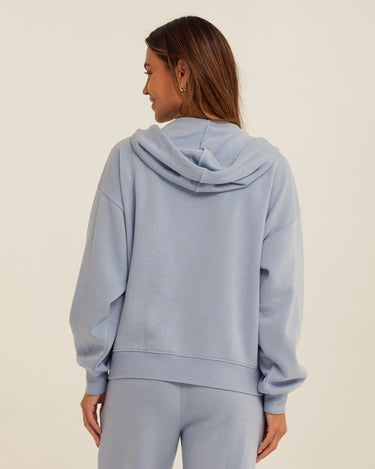 Corissa Triblend Fleece Zip Hoodie Womens Outerwear Sweatshirt Threads 4 Thought 