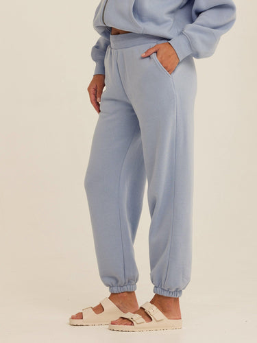 Jayla Triblend Fleece Relaxed Fit Jogger Womens Bottoms Sweatpants Threads 4 Thought 