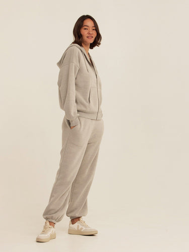 Jayla Triblend Fleece Relaxed Fit Jogger Womens Bottoms Sweatpants Threads 4 Thought 