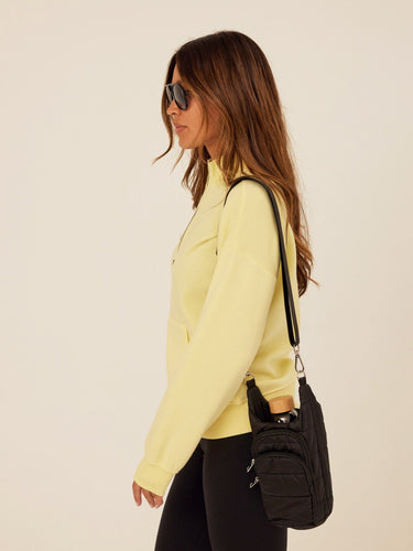 Delacey Triblend Fleece Zip Jacket Womens Outerwear Sweatshirt Threads 4 Thought 