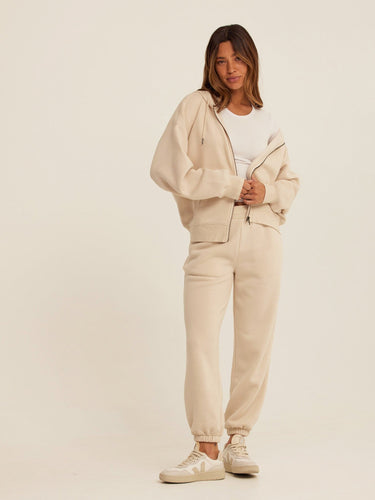 Corissa Triblend Fleece Zip Hoodie Womens Outerwear Sweatshirt Threads 4 Thought 