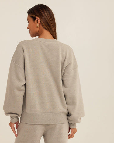 Blaise Triblend Fleece Pullover Womens Outerwear Sweatshirt Threads 4 Thought 