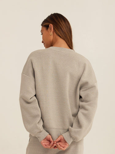Blaise Triblend Fleece Pullover Womens Outerwear Sweatshirt Threads 4 Thought 