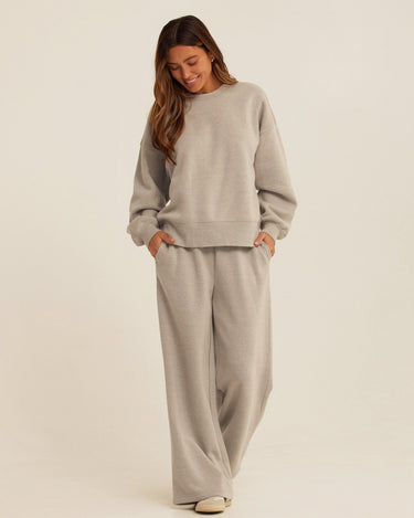 Blaise Triblend Fleece Pullover Womens Outerwear Sweatshirt Threads 4 Thought 