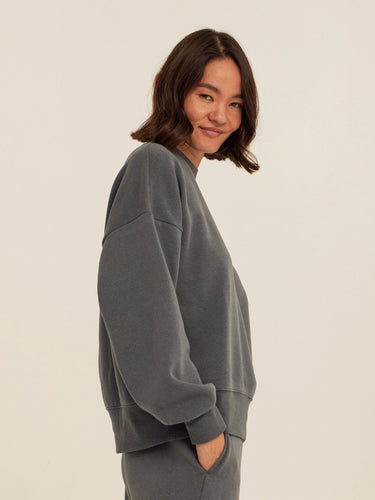 Blaise Triblend Fleece Pullover Womens Outerwear Sweatshirt Threads 4 Thought 