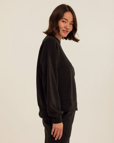 Blaise Triblend Fleece Pullover Womens Outerwear Sweatshirt Threads 4 Thought 