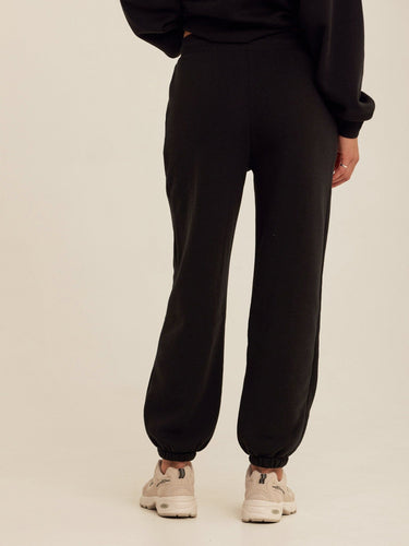 Jayla Triblend Fleece Relaxed Fit Jogger Womens Bottoms Sweatpants Threads 4 Thought 