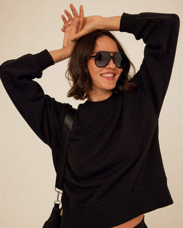 Blaise Triblend Fleece Pullover Womens Outerwear Sweatshirt Threads 4 Thought 