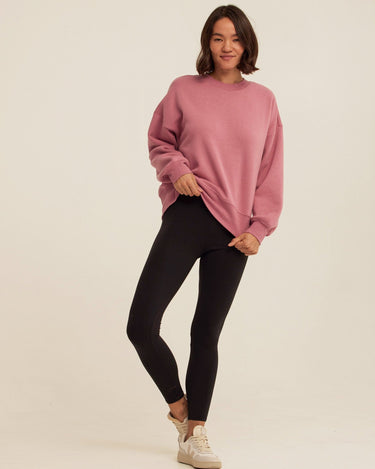 Blaise Triblend Fleece Pullover Womens Outerwear Sweatshirt Threads 4 Thought 