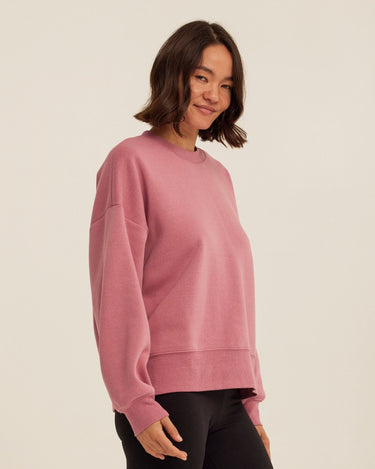 Blaise Triblend Fleece Pullover Womens Outerwear Sweatshirt Threads 4 Thought 