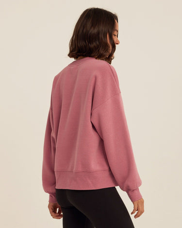 Blaise Triblend Fleece Pullover Womens Outerwear Sweatshirt Threads 4 Thought 