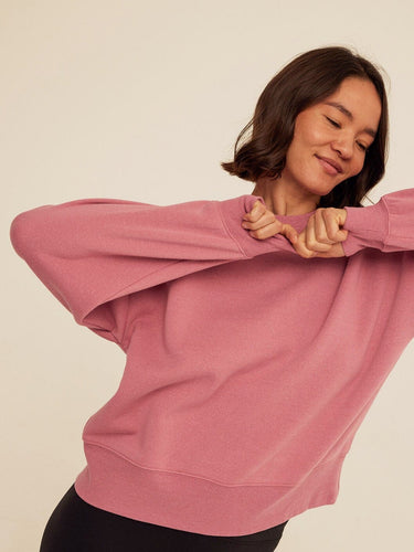 Blaise Triblend Fleece Pullover Womens Outerwear Sweatshirt Threads 4 Thought 