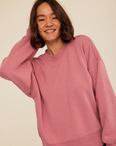 Blaise Triblend Fleece Pullover Womens Outerwear Sweatshirt Threads 4 Thought 