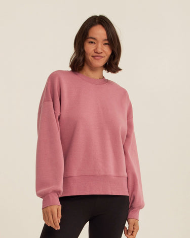 Blaise Triblend Fleece Pullover Womens Outerwear Sweatshirt Threads 4 Thought 