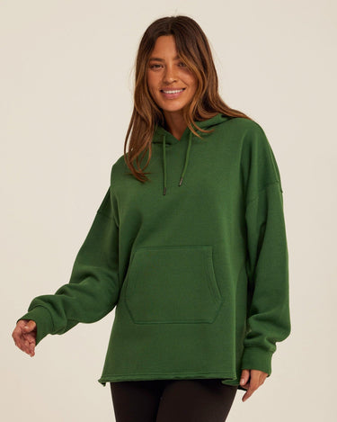Missy Triblend Fleece Pullover Hoodie Womens Outerwear Sweatshirt Threads 4 Thought 