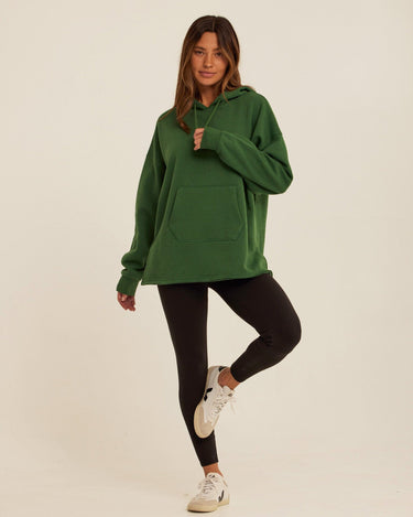 Missy Triblend Fleece Pullover Hoodie Womens Outerwear Sweatshirt Threads 4 Thought 