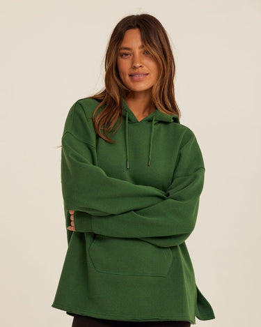 Missy Triblend Fleece Pullover Hoodie Womens Outerwear Sweatshirt Threads 4 Thought 