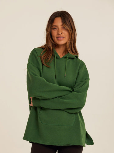 Missy Triblend Fleece Pullover Hoodie Womens Outerwear Sweatshirt Threads 4 Thought 