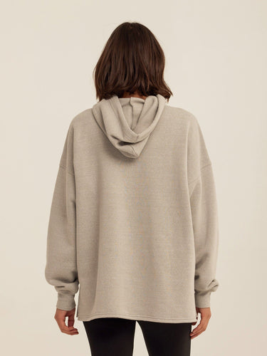 Missy Triblend Fleece Pullover Hoodie Womens Outerwear Sweatshirt Threads 4 Thought 