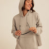 Missy Triblend Fleece Pullover Hoodie Womens Outerwear Sweatshirt Threads 4 Thought 