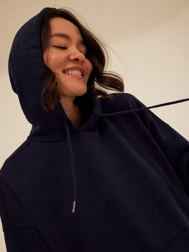 Missy Triblend Fleece Pullover Hoodie Womens Outerwear Sweatshirt Threads 4 Thought 