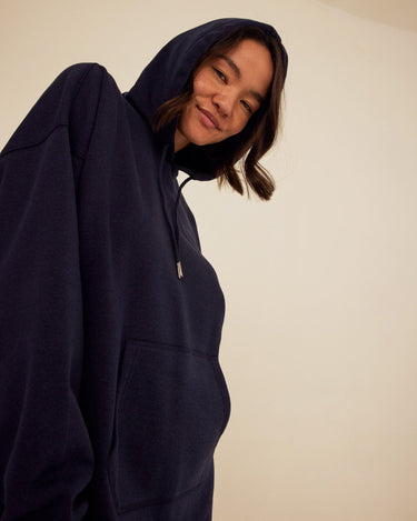 Missy Triblend Fleece Pullover Hoodie Womens Outerwear Sweatshirt Threads 4 Thought 