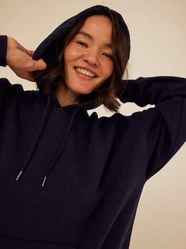 Missy Triblend Fleece Pullover Hoodie Womens Outerwear Sweatshirt Threads 4 Thought 