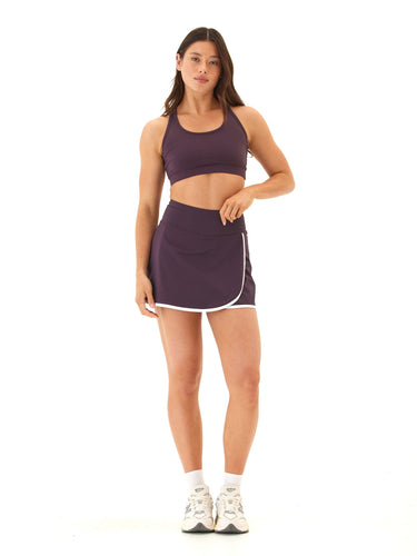 Nani Power Performance Contrast Trim Skort Womens Bottoms Skirt Threads 4 Thought 
