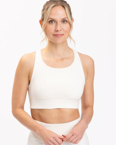 Strappy Sports Bra Womens Tops Sports Bra Threads 4 Thought 