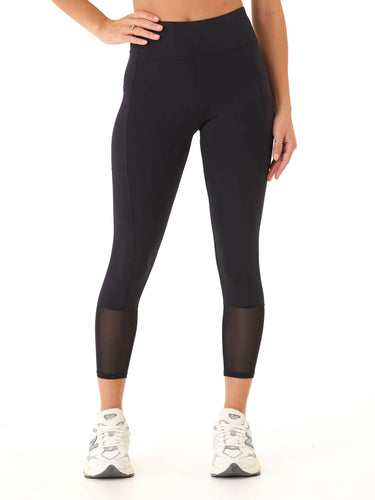 Katalina High Rise Performance Mesh Panel 7/8 Legging Womens Bottoms Leggings Threads 4 Thought 