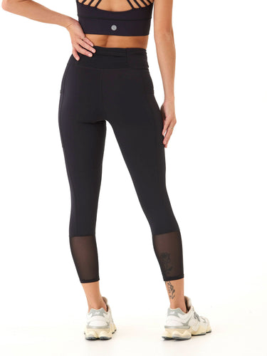 Katalina High Rise Performance Mesh Panel 7/8 Legging Womens Bottoms Leggings Threads 4 Thought 