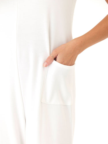 Rainey Patch Pocket Jumpsuit Womens Rompers Threads 4 Thought 