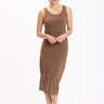 Catelynn Luxe Jersey Midi Tank Dress Womens Dresses Threads 4 Thought 