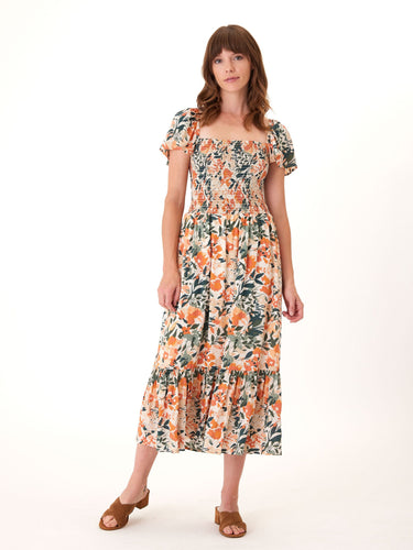 Josette Printed Tencel Midi Dress Womens Dresses Threads 4 Thought 