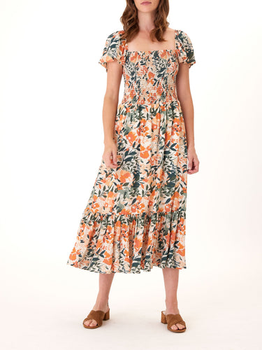 Josette Printed Tencel Midi Dress Womens Dresses Threads 4 Thought 