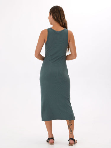 Lois Feather Rib Henley Tank Dress Threads 4 Thought 