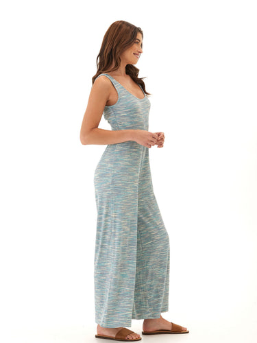 Ayesha Marble Rib Twist Jumpsuit Womens Rompers Threads 4 Thought 