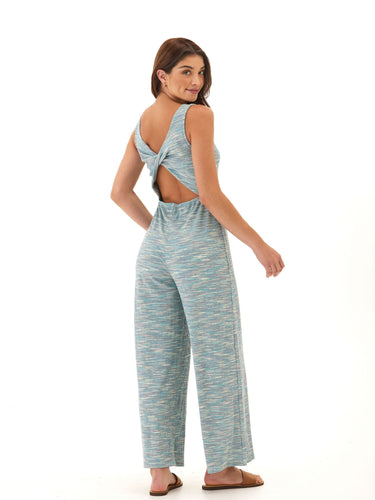 Ayesha Marble Rib Twist Jumpsuit Womens Rompers Threads 4 Thought 