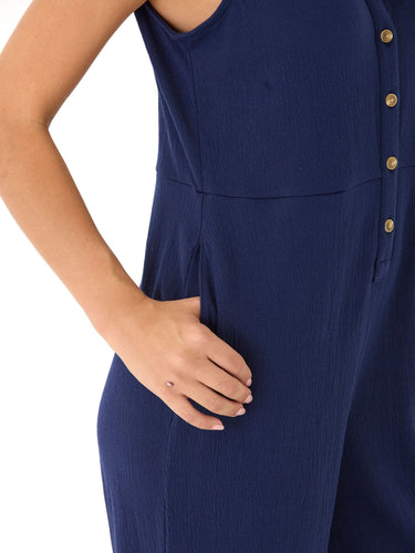 Livvie Smocked Jersey Jumpsuit Womens Rompers Threads 4 Thought 