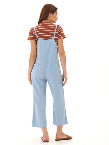 Alexis Stretch Chambray Jumpsuit Womens Rompers Threads 4 Thought 