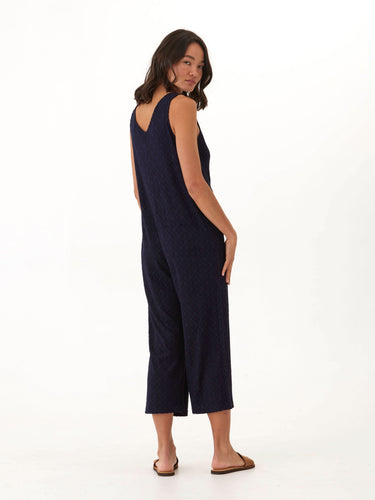 Rainey Jacquard Terry Patch Pocket Jumpsuit Womens Rompers Threads 4 Thought 