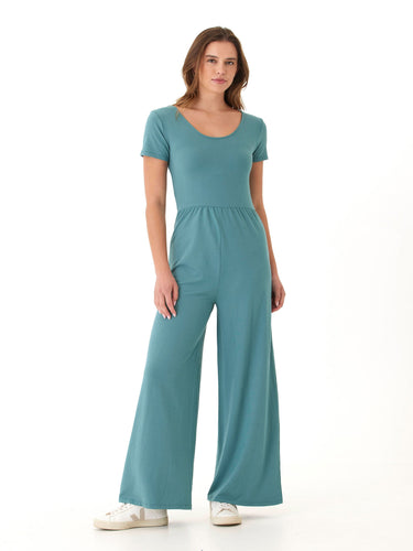 Cori Luxe Jersey Short Sleeve Jumpsuit Womens Rompers Threads 4 Thought