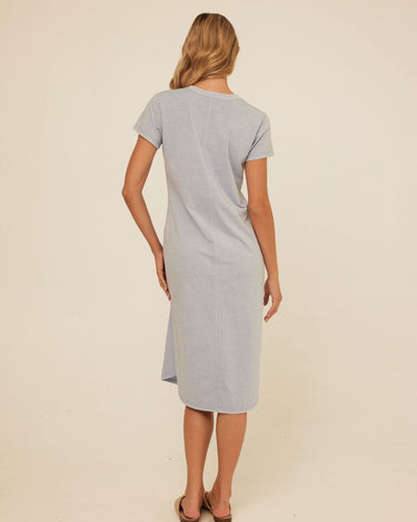 Ethel Mineral Wash Eco Jersey Midi Dress Threads 4 Thought 